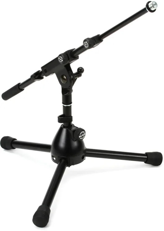 K&M 25950 Extra Low Profile Tripod Base Boom Mic Stand 1 K&M 25950 Extra Low Profile Tripod Base Boom Mic Stand